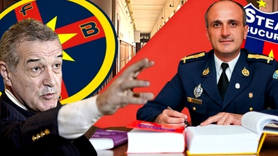 Gigi Becali și Florin Talpan